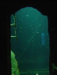 Looking through doorway into 01 Deck 3 Cargo Bay SS Thist... by Harvey Page 